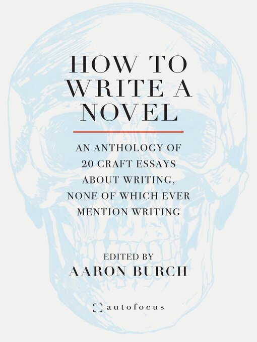 Title details for How to Write a Novel by Aaron Burch - Available